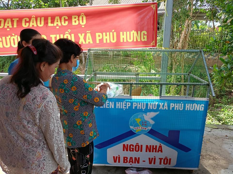 Hội phụ nữ xã Phú Hưng ra mắt mô hình “Ngôi nhà vì bạn - vì tôi”