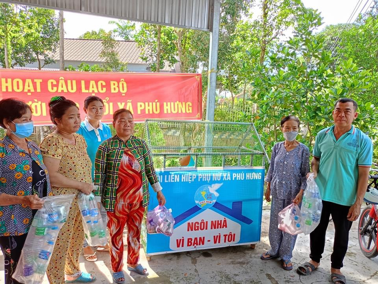 Hội phụ nữ xã Phú Hưng ra mắt mô hình “Ngôi nhà vì bạn - vì tôi”
